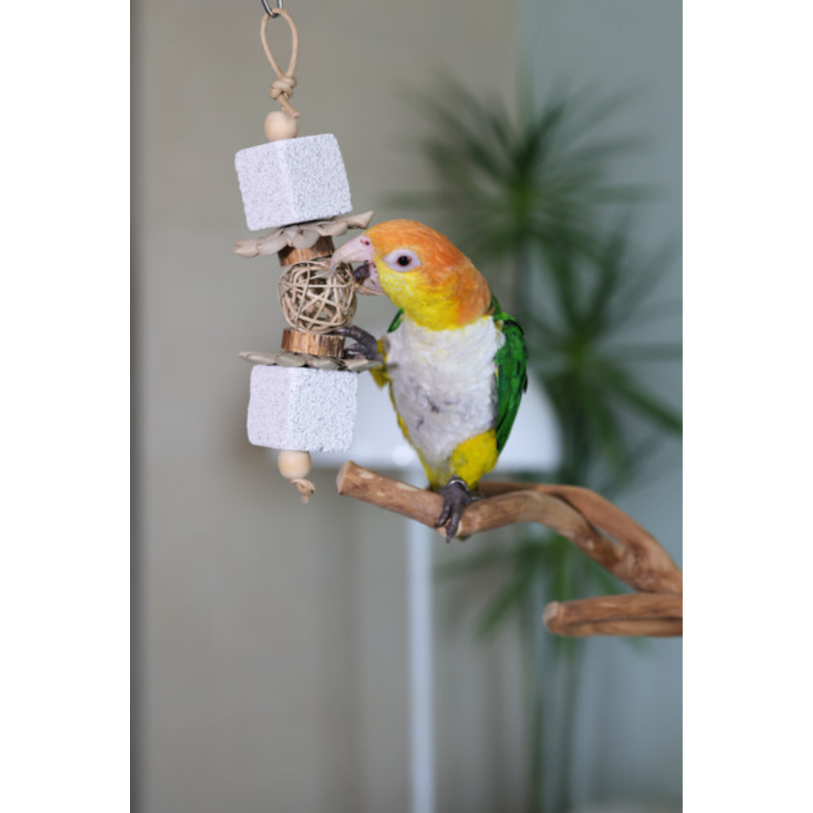 Rosewood Naturals Lava Stone Stacker Bird Toy