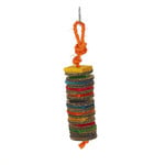 Rosewood Boredom Breaker Shredder Stacker Bird Toy