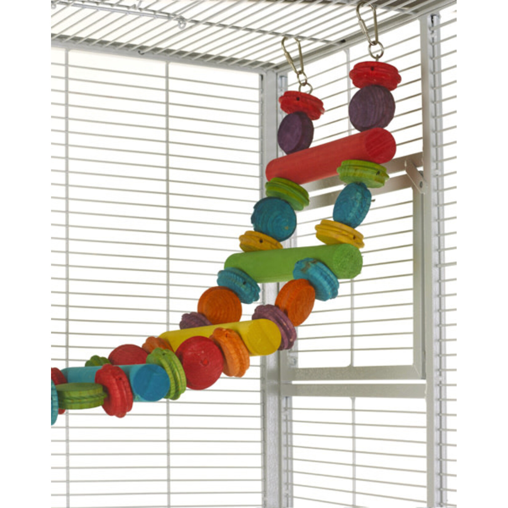 Rosewood Boredom Breaker Flexible Play Ladder Parrot Toy