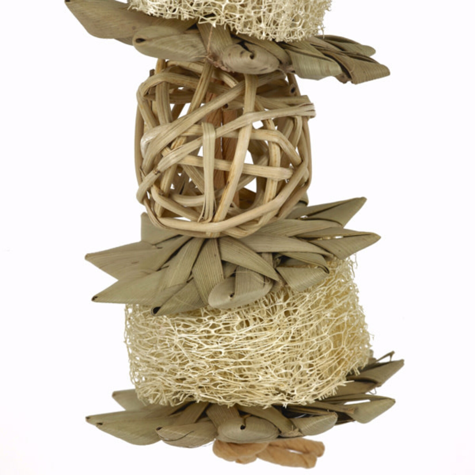 Rosewood Naturals Loofah Stacker Small Animal Toy