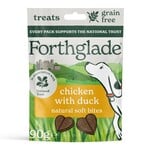 Forthglade Natural Soft Bites Chicken with Duck Dog Treats, 90g