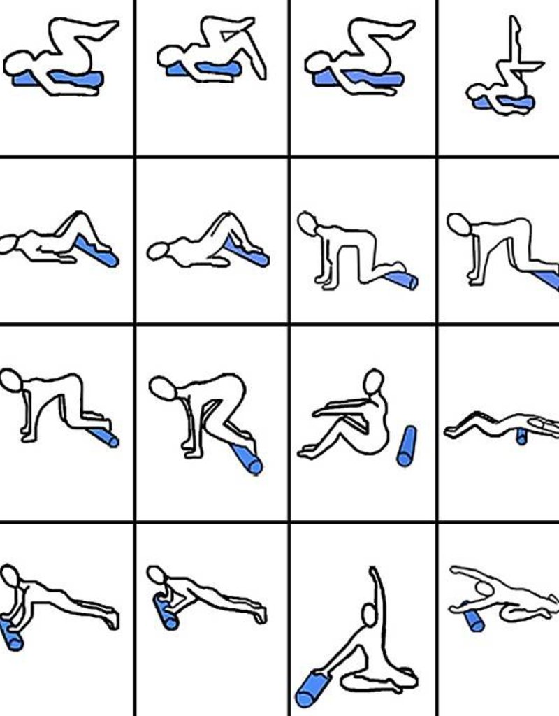 XQ Max XQ Max Yoga Foam Roller Zwart