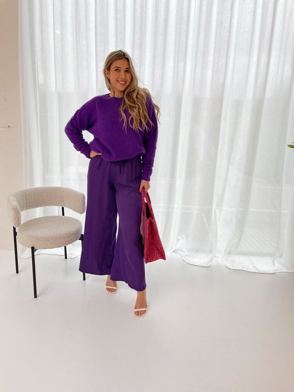 Lina pants purple