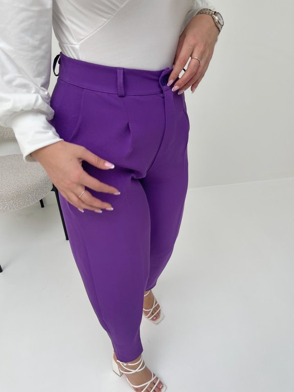 Clara pants purple