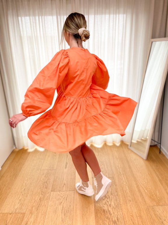 Tara dress orange