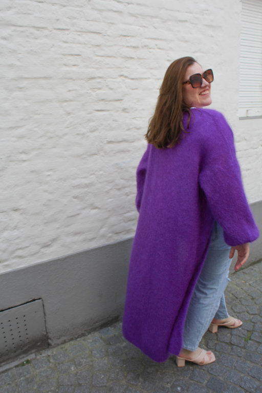 Milane knit purple