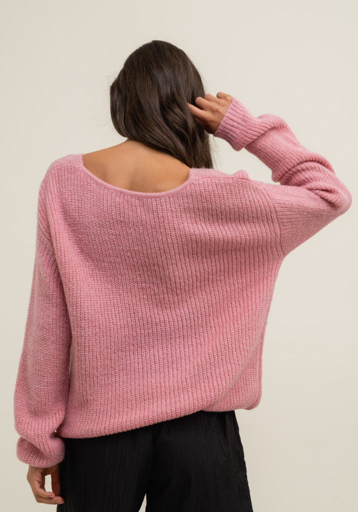 Idun knit pink