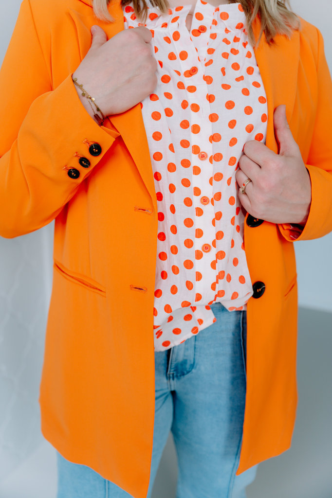 Lenny jacket soft orange