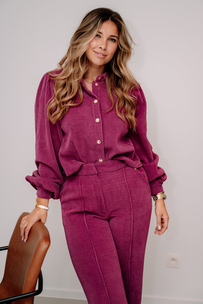 Holly shirt mulberry