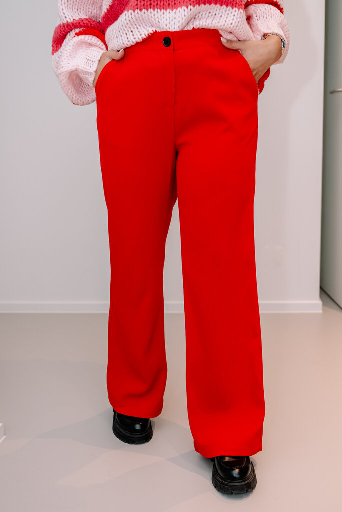 Solange pantalon red