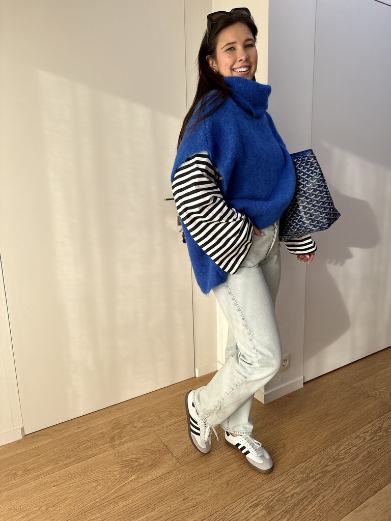 Ona knit blue