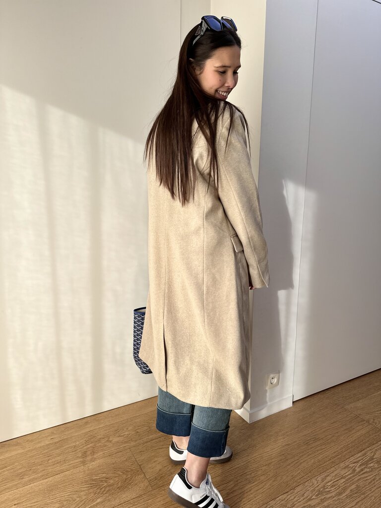 Callie coat beige