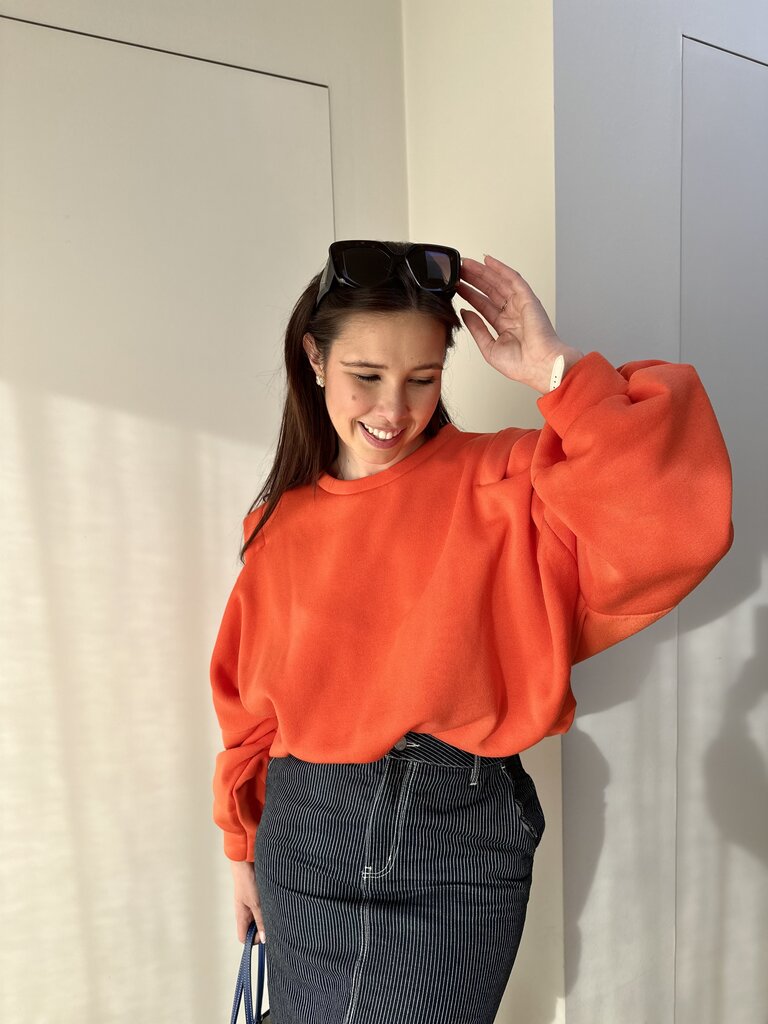 Lola sweater orange