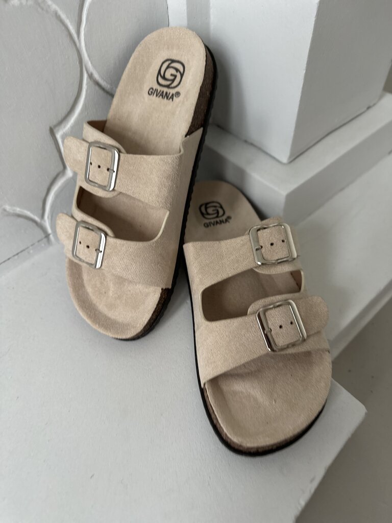 Cassie slipper beige