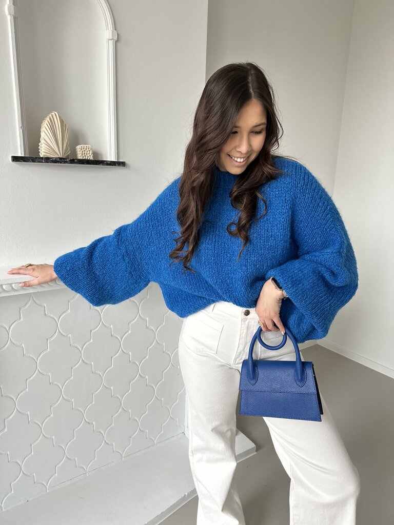 Amy sweater cobalt