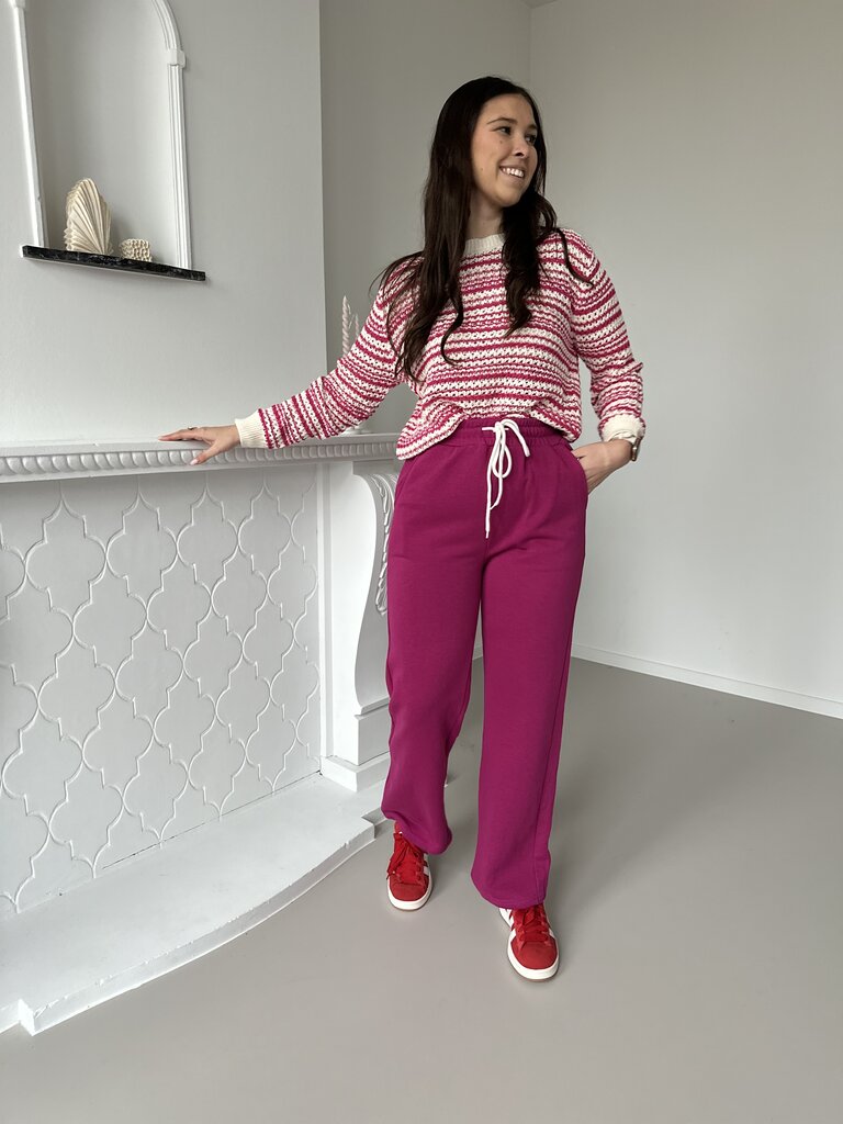 Mae sweat pantalon pink