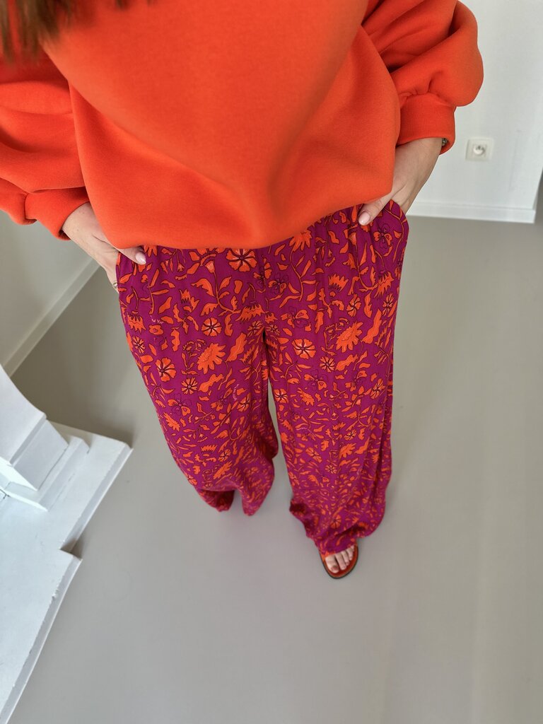 Riley pants fuchsia