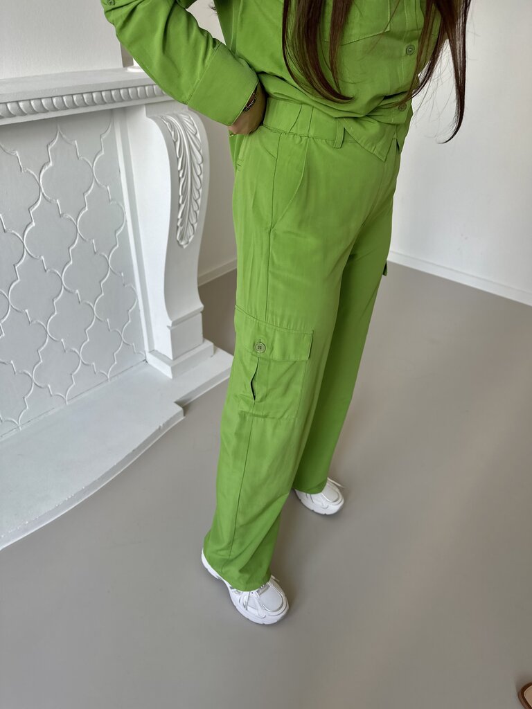 Exa pants green