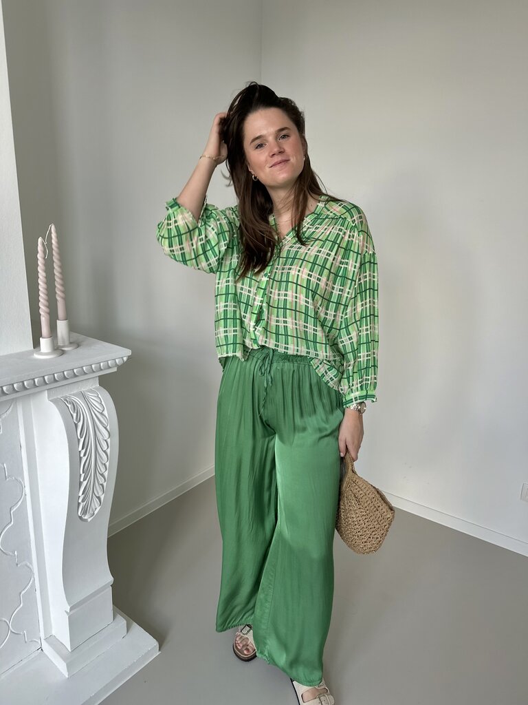 June pants green