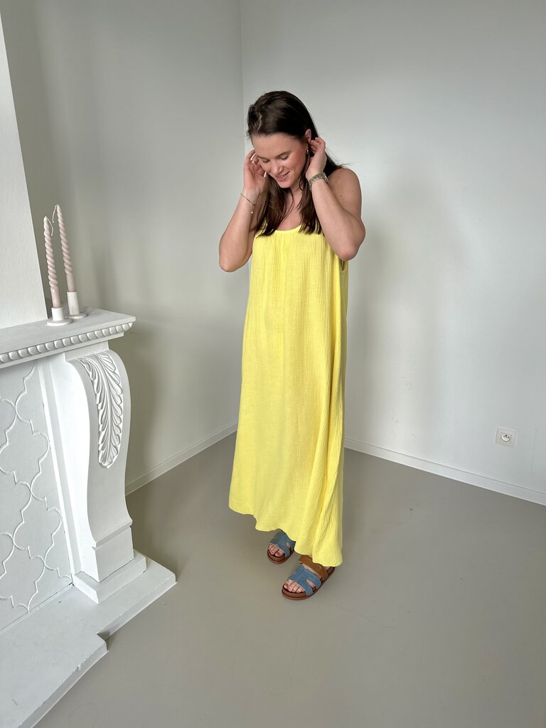 Summer dress yellow