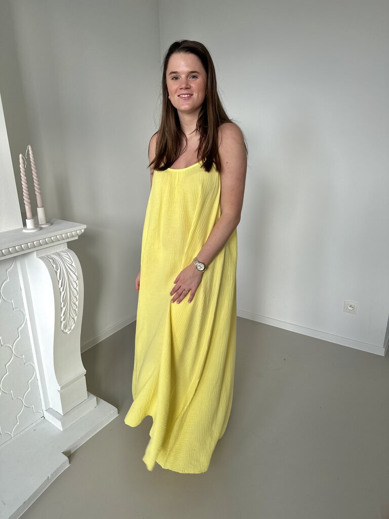 Summer dress yellow