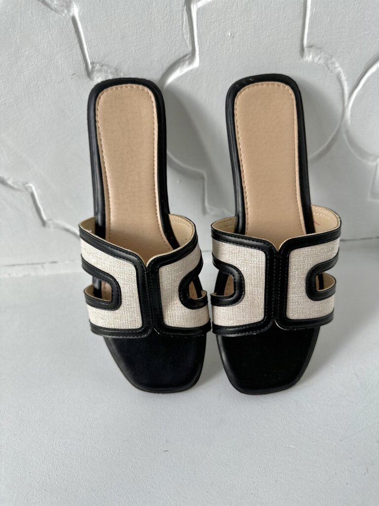 Polly slipper black