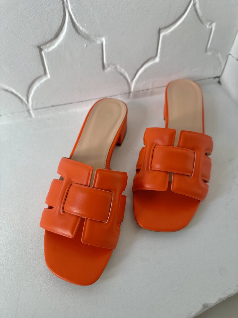 Lizzy slipper orange