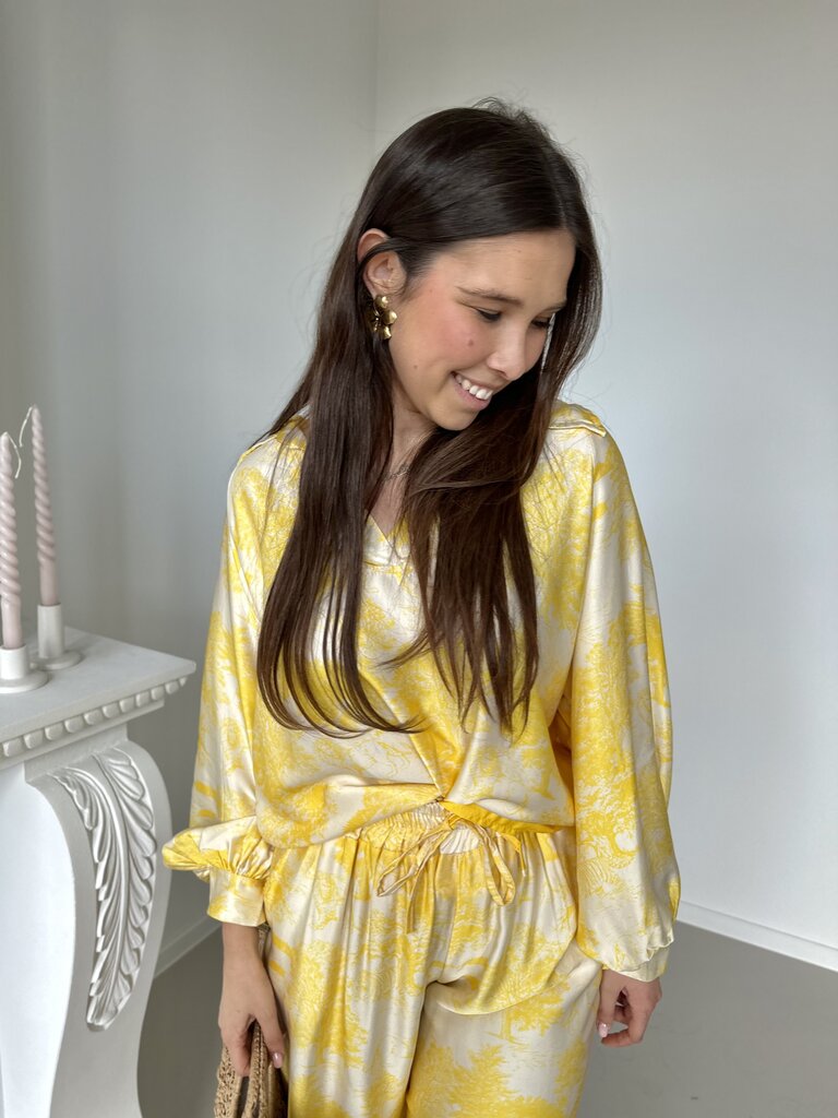 Kelly blouse yellow