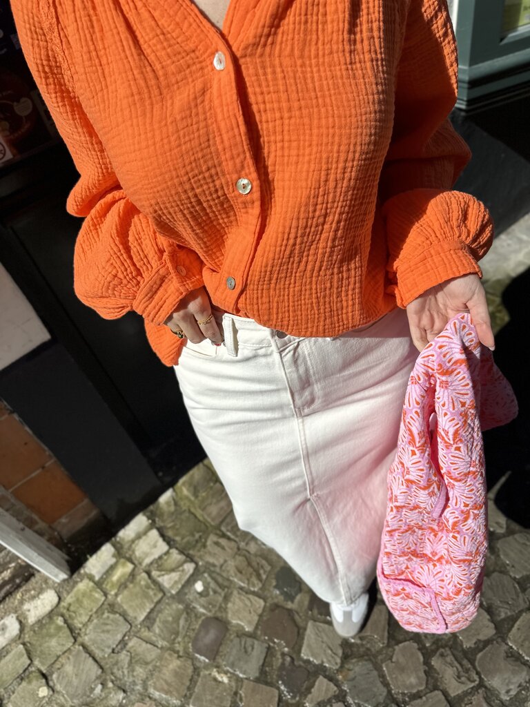 Lexi blouse orange