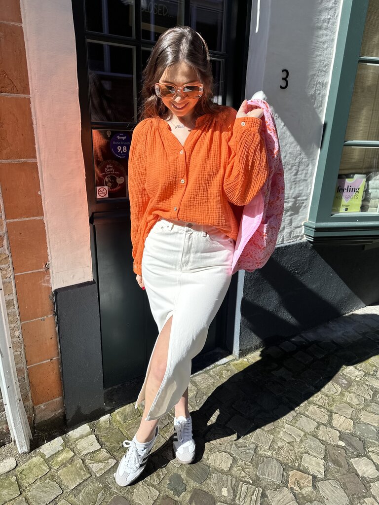 Lexi blouse orange