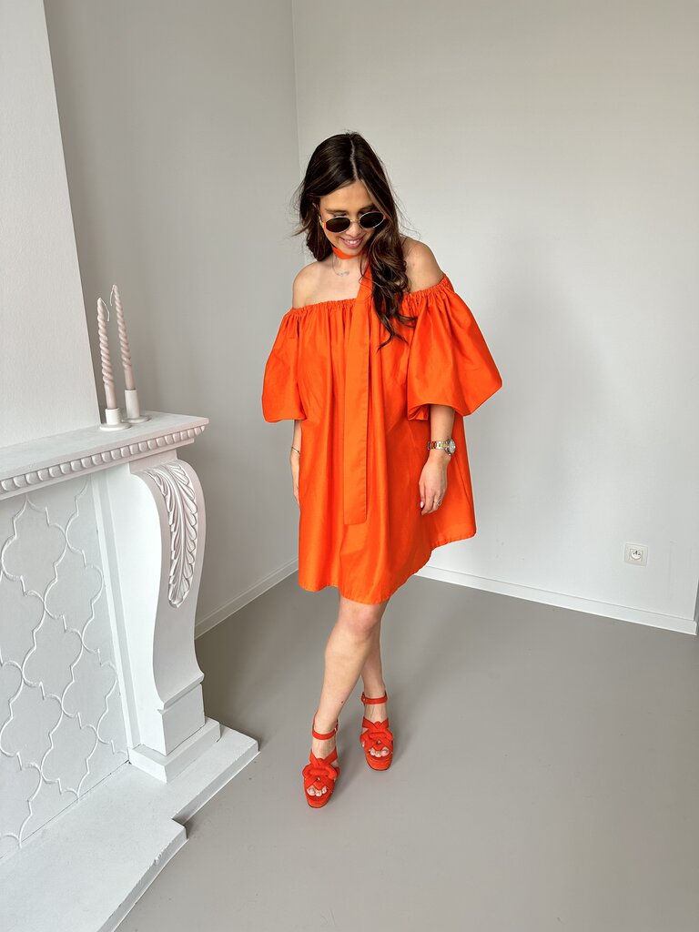 Molly dress orange