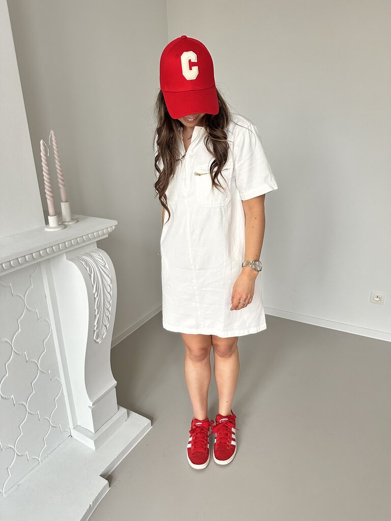 Poline dress white