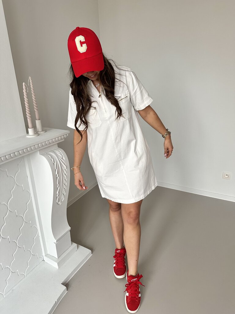 Poline dress white