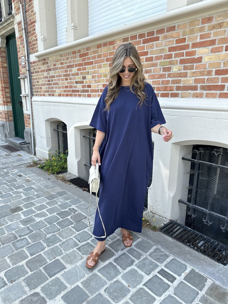 Estelle dress navy