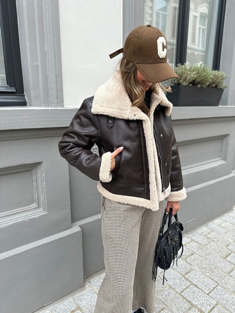 Yolanda jacket brown