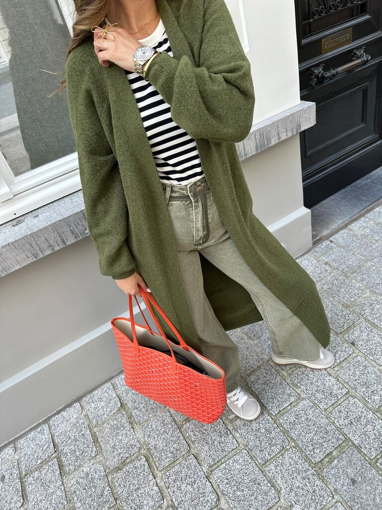 Mona jeans khaki