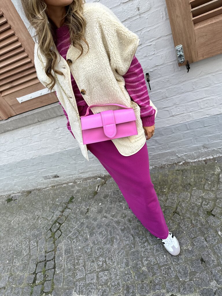 Penelope knit fuchsia