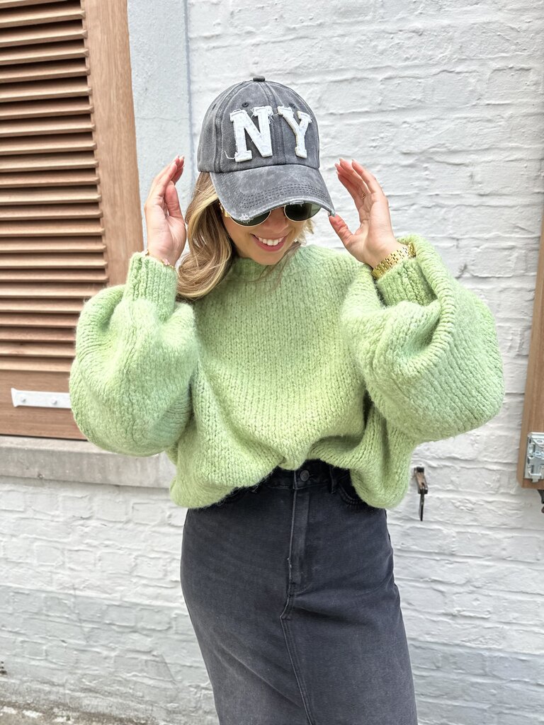 Amy sweater pistachio