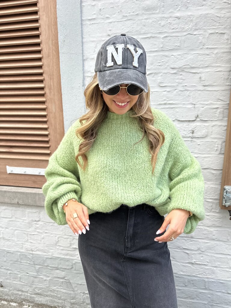 Amy sweater pistachio