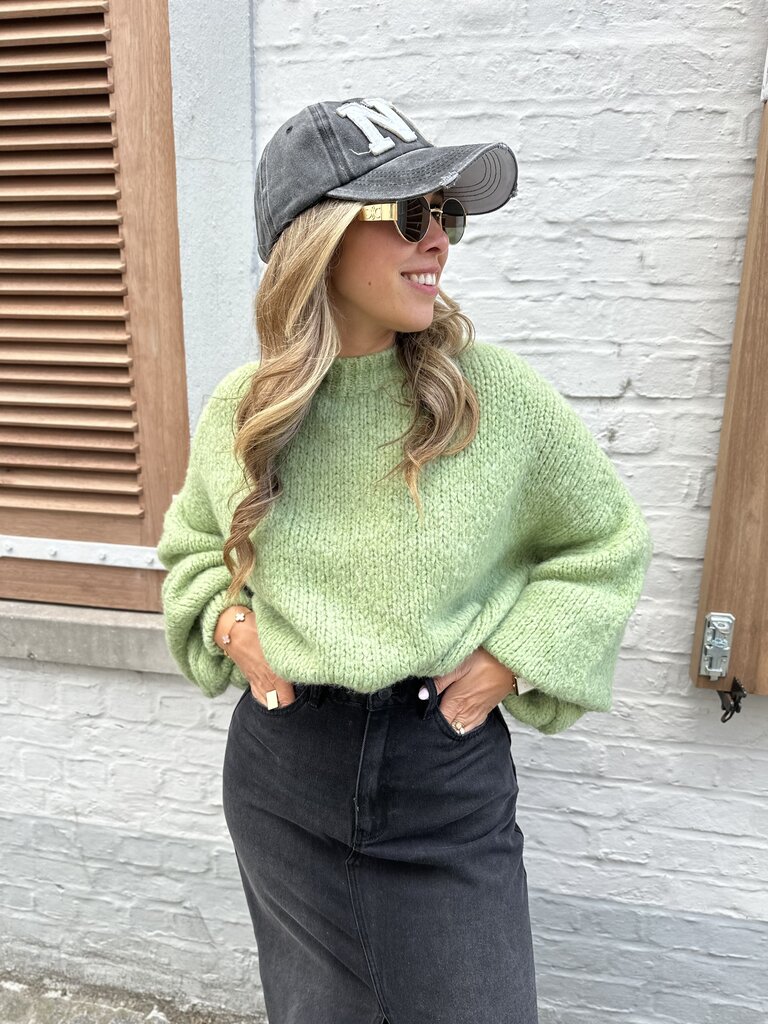 Amy sweater pistachio