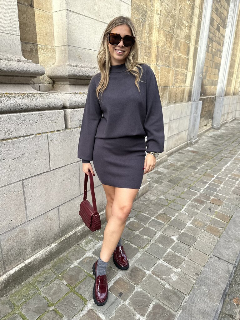 Mila short skirt grey