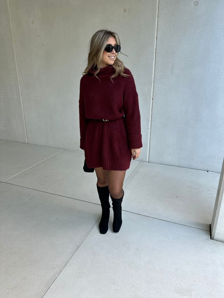 Bea dress bordeaux
