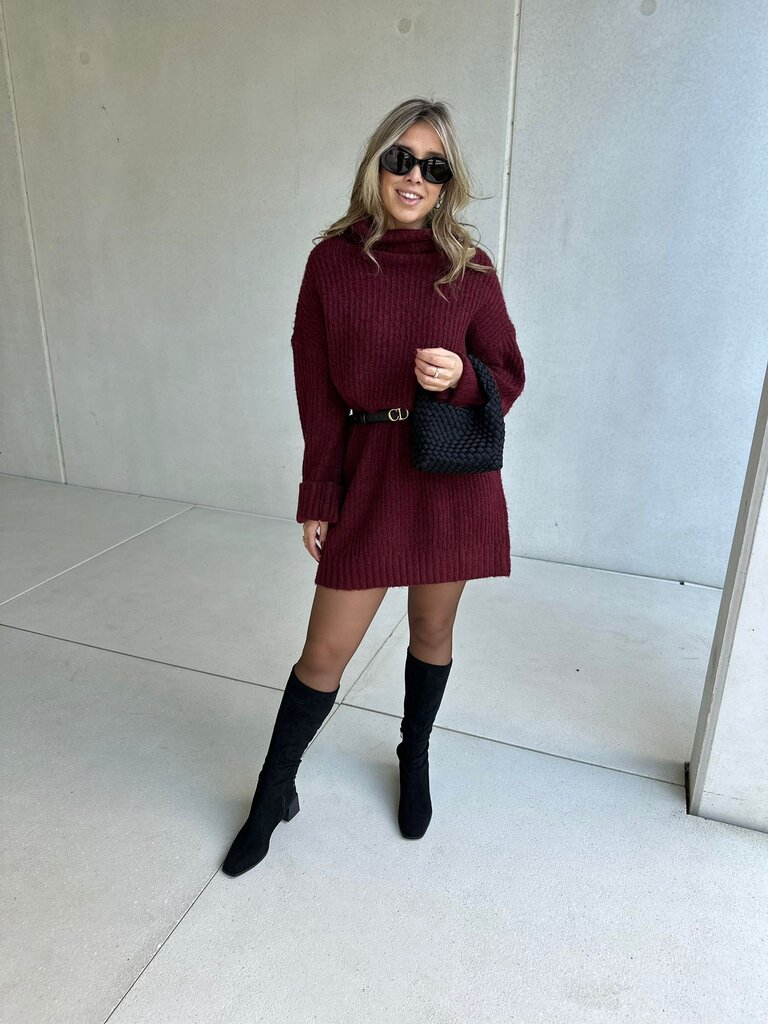 Bea dress bordeaux