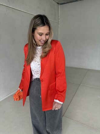 Cameron blazer orange