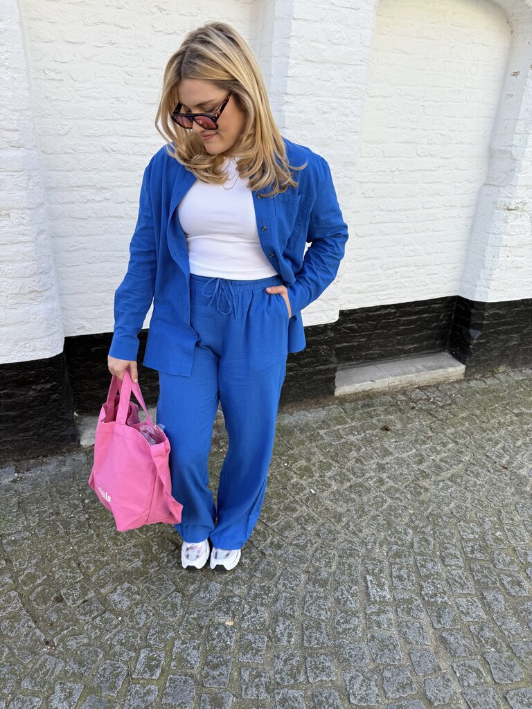 Lava pantalon cobalt blue