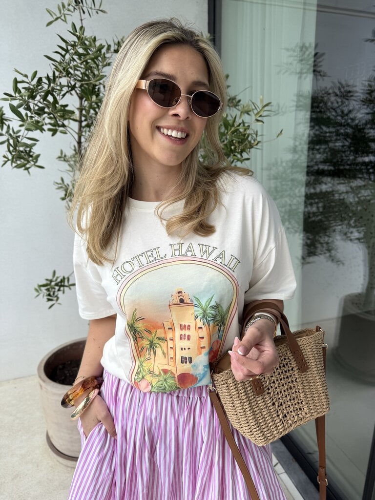 Hawaï t-shirt white