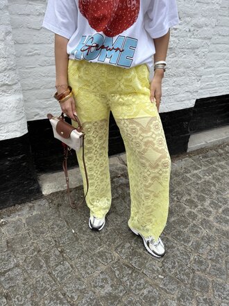 Cleo pants yellow