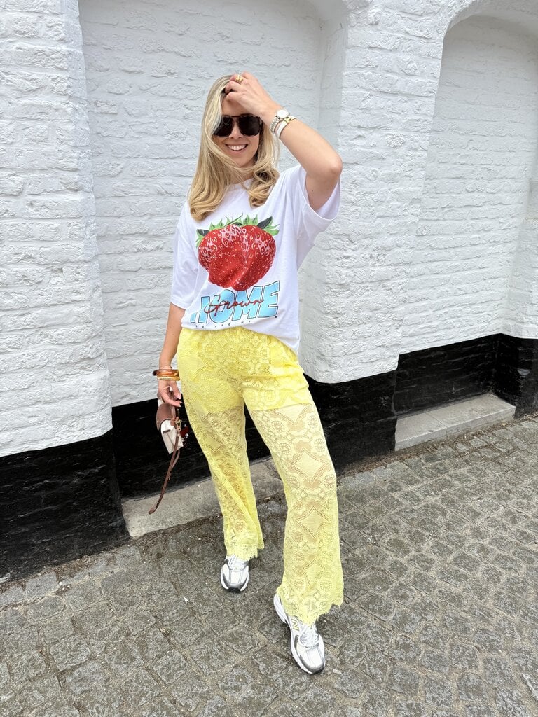 Cleo pants yellow