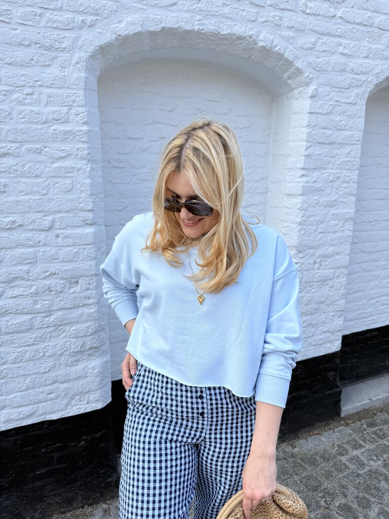 Caia sweat light blue