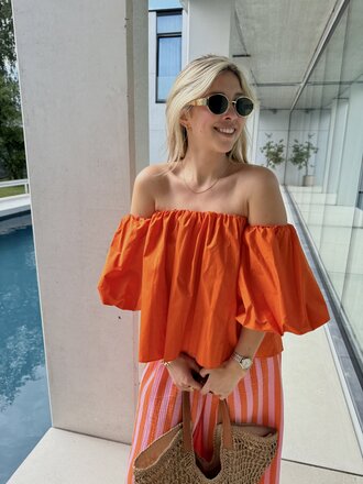 Siera blouse orange